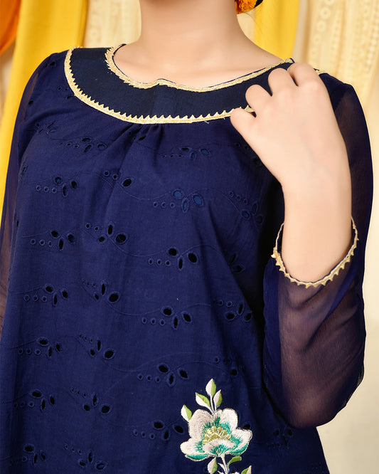 BLUE CHIKAN BIRD A LINE 2PC