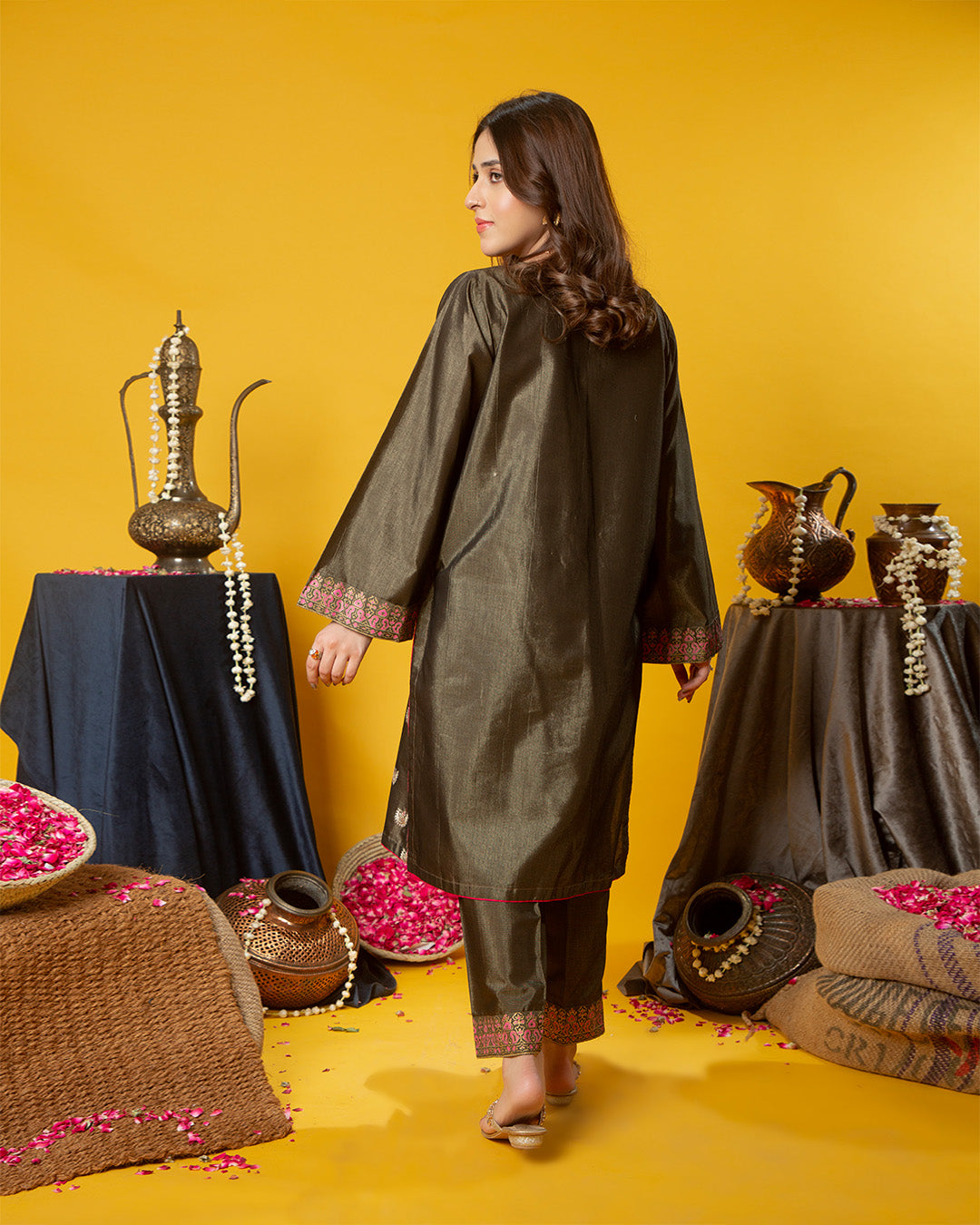 BLK GOLD MASOORI JEWEL 2PC
