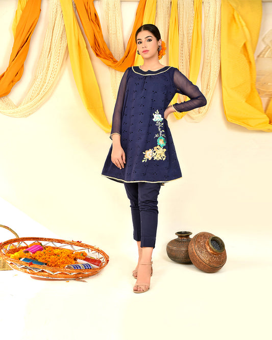 BLUE CHIKAN BIRD A LINE 2PC